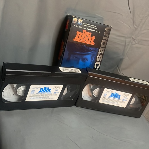 Das Boot-The Director’s Cut 2 Part VHS Tape Set - Picture 3 of 3